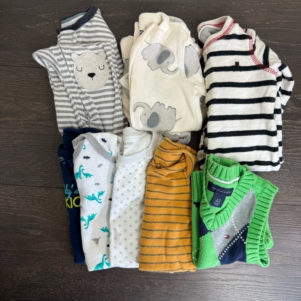 Baby Onesies and Sweater Bundle